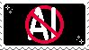 Anti-AI stamp