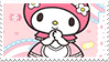 Maid My Melody stamp