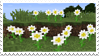 Minecraft daisies stamp